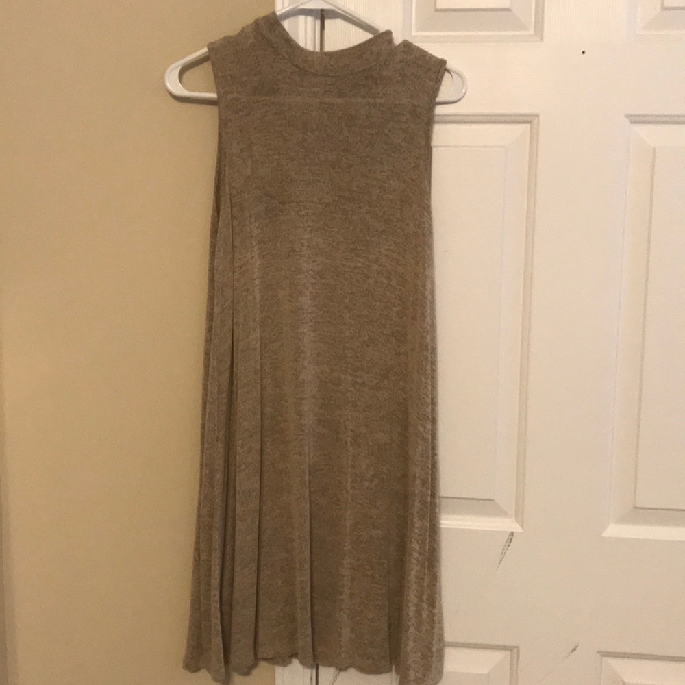Tan dress